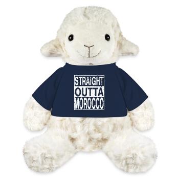 Maroc Tout droit sorti du Maroc - Mouton en peluche Annika MiniFeet® - bleu marine - Devant