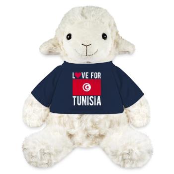Tunisia Flag - MiniFeet® Sheep Annika - french navy - Front