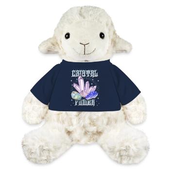 Crystal Crystal-Power Healing Esoteric Crystals - MiniFeet® Sheep Annika - french navy - Front
