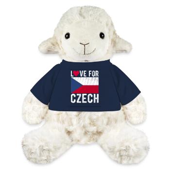 Tschechisch Souvenir - MiniFeet® Schaf Annika - French Navy - Vorne