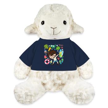 Dabbing Boy Beach Lifestyle Summertime Moderate - MiniFeet® Sheep Annika - french navy - Front