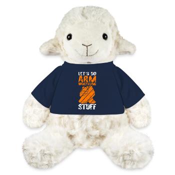 Arm Wrestling Armwrestling | Armdrücken Geschenk - MiniFeet® Schaf Annika - French Navy - Vorne