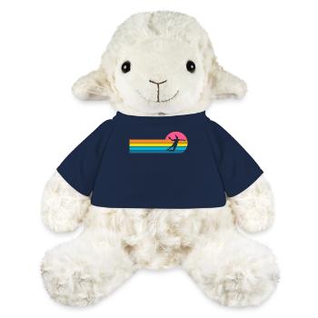 Handball Handball Joueur de handball féminin - Mouton en peluche Annika MiniFeet® - bleu marine - Devant