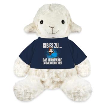 Gib Es Zu Das Leben Wäre Langweilig Ohne Mich - MiniFeet® Schaf Annika - French Navy - Vorne