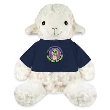 Alien UFO Aliens Außerirdischer - Mouton en peluche Annika MiniFeet® - bleu marine - Devant