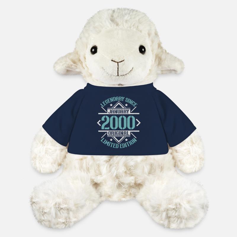 Legendary since January 2000 limited edition - MiniFeet® Sheep Annika - french navy