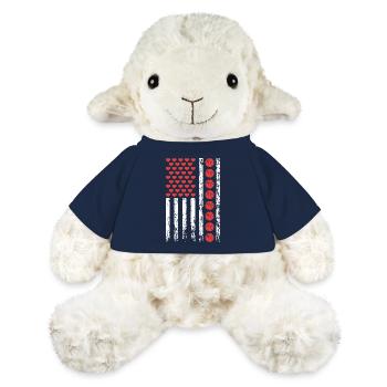 American Sports Basketball Flag Athletic - Mouton en peluche Annika MiniFeet® - bleu marine - Devant