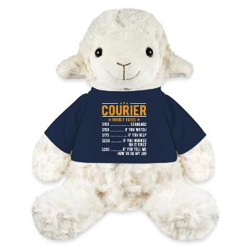 Kurier Stundenlohn - MiniFeet® Schaf Annika - French Navy - Vorne