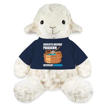 Absolutes abschalt Programm entspricht Saunieren - MiniFeet® Schaf Annika - French Navy - Vorne