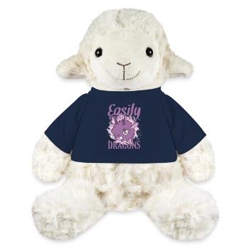 Easily Distracted by Dragons Tier Dragon - MiniFeet® Sheep Annika - french navy - Front