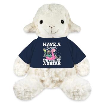 Have A Break Give National Stress Awareness - MiniFeet® Sheep Annika - french navy - Front