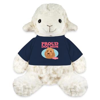 Cavapoo Mom Dog Cavoodle Dog Owner Gift - MiniFeet® Sheep Annika - french navy - Front