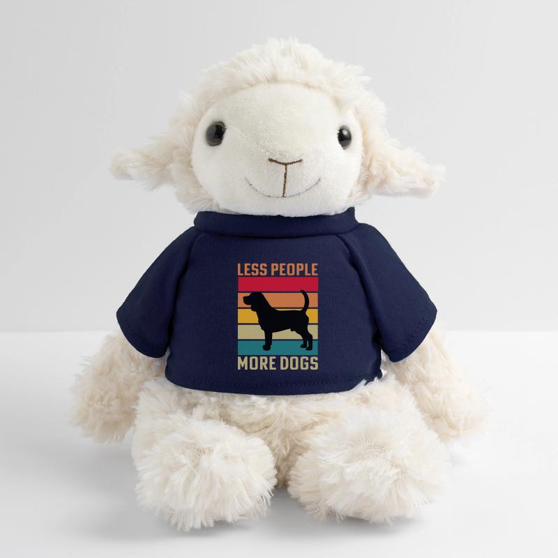 Moins de gens plus de chiens Mouton en peluche Annika MiniFeet®