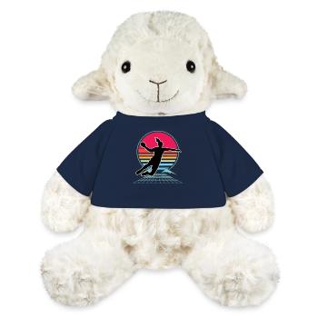 Handball Handball Joueur de handball féminin - Mouton en peluche Annika MiniFeet® - bleu marine - Devant