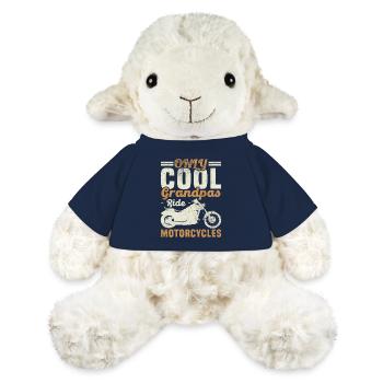 Only cool grandpa's ride motorcycle - MiniFeet® Sheep Annika - french navy - Front