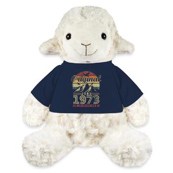 Original Juni 1973 Vintage Jubiläum 1973 - MiniFeet® Schaf Annika - French Navy - Vorne