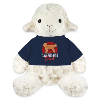 Cavapoo Dad Dogs Cavoodle Dog Owner Gift - MiniFeet® Sheep Annika - french navy - Front
