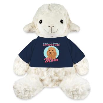 Cavapoo Mom Dog Cavoodle Dog Owner Gift - MiniFeet® Sheep Annika - french navy - Front