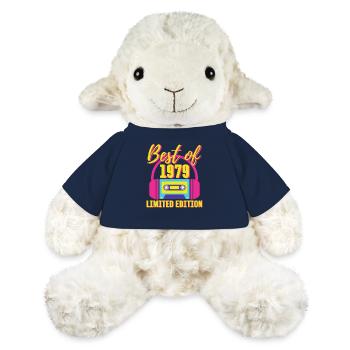 44th Birthday Best of 1979 Cassette Tape Retro 80s - MiniFeet® Sheep Annika - french navy - Front