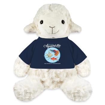 Aquarium Aquaristics Aquarist Ornamental Fish Gift - MiniFeet® Sheep Annika - french navy - Front