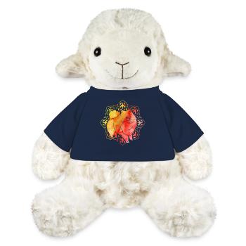 Pomeranian Zwergspitz - MiniFeet® Schaf Annika - French Navy - Vorne