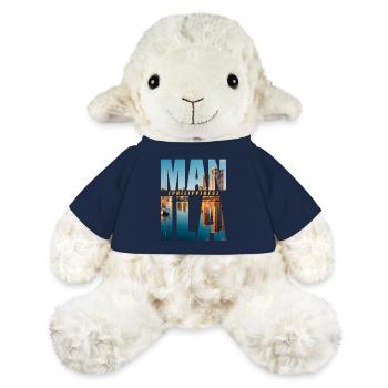 Manila Philippinen Souvenir - MiniFeet® Schaf Annika - French Navy - Vorne
