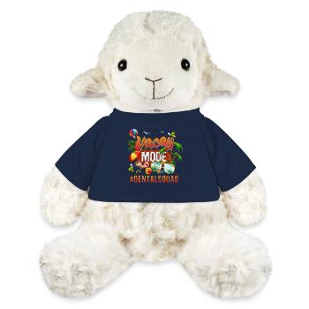 Groupe de vacances dentaires #Dentalsquad - Mouton en peluche Annika MiniFeet® - bleu marine - Devant