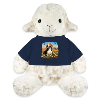 Busard Saint-Martin - Mouton en peluche Annika MiniFeet® - bleu marine - Devant