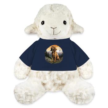 Hund Bloodhound - MiniFeet® Schaf Annika - French Navy - Vorne