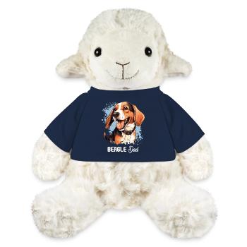 Hund Beagle - MiniFeet® Schaf Annika - French Navy - Vorne
