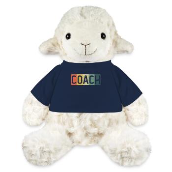 Vintage-Coach-Geschenk für den besten Coach - MiniFeet® Schaf Annika - French Navy - Vorne