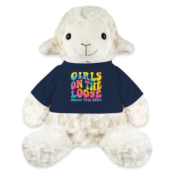 Girls On The Loose Moms Trip 2024 (en anglais seulement) - Mouton en peluche Annika MiniFeet® - bleu marine - Devant