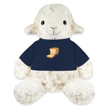 Pain grillé Boulanger alimentaire - Mouton en peluche Annika MiniFeet® - bleu marine - Devant