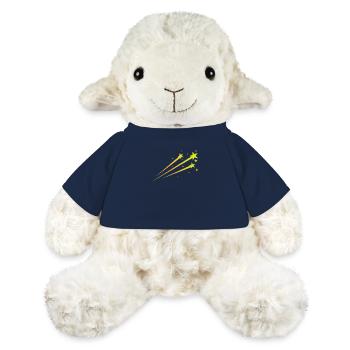 shooting stars, night sky, astronomy - MiniFeet® Sheep Annika - french navy - Front