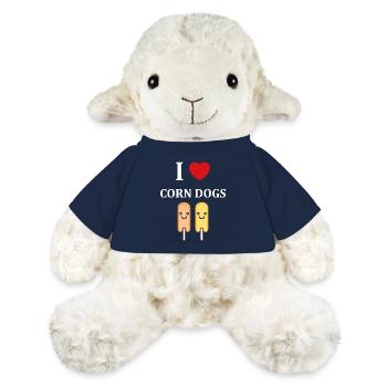 Mais Hundefutter - MiniFeet® Schaf Annika - French Navy - Vorne
