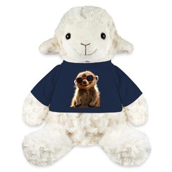 Lunettes de soleil suricate mignon amant de surikate - Mouton en peluche Annika MiniFeet® - bleu marine - Devant