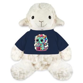 Boba Tea Dragon Kawaii - MiniFeet® Sheep Annika - french navy - Front