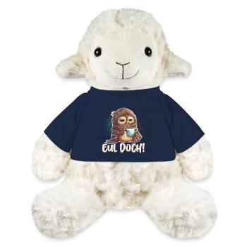 Eul Doch! Eule Lustige Kaffee Sprüche - MiniFeet® Schaf Annika - French Navy - Vorne