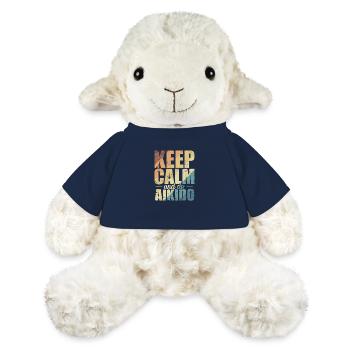 Keep Calm and do Aikido Training - MiniFeet® Schaf Annika - French Navy - Vorne