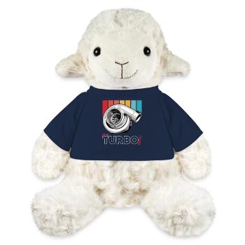 son Turbo Time - Mouton en peluche Annika MiniFeet® - bleu marine - Devant