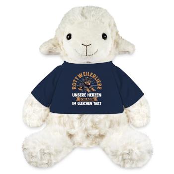 Hund Rottweiler - MiniFeet® Schaf Annika - French Navy - Vorne