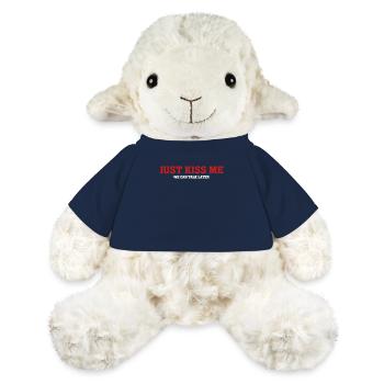 Citation positive Just Kiss Me - Mouton en peluche Annika MiniFeet® - bleu marine - Devant