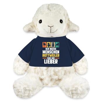 Hund Rottweiler - MiniFeet® Schaf Annika - French Navy - Vorne