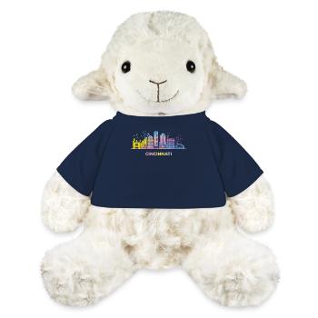 Cincinnatian Skyline Cincinnati - MiniFeet® Sheep Annika - french navy - Front