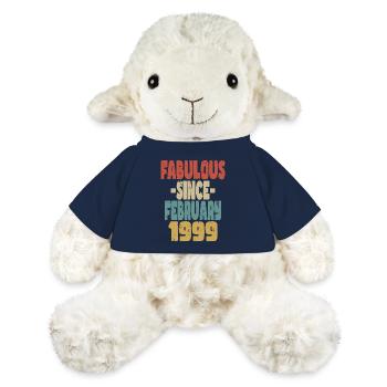 Fabuleux Février 1999 - Mouton en peluche Annika MiniFeet® - bleu marine - Devant