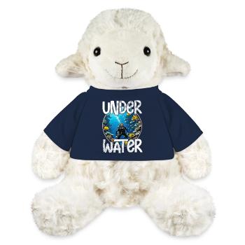 plongée sous marine - Mouton en peluche Annika MiniFeet® - bleu marine - Devant