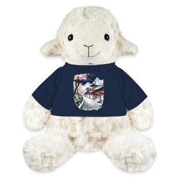 Japan Vintage Aesthetic Retro Streetwear Design - MiniFeet® Sheep Annika - french navy - Front