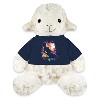 Female Soccer Player 9th Birthday - MiniFeet® Sheep Annika - french navy - Front