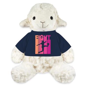 8th Birthday Women's Soccer Soccer Female Soccer Player - MiniFeet® Sheep Annika - french navy - Front