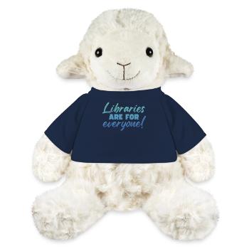 Libraries are for everyone to read - MiniFeet® Sheep Annika - french navy - Front